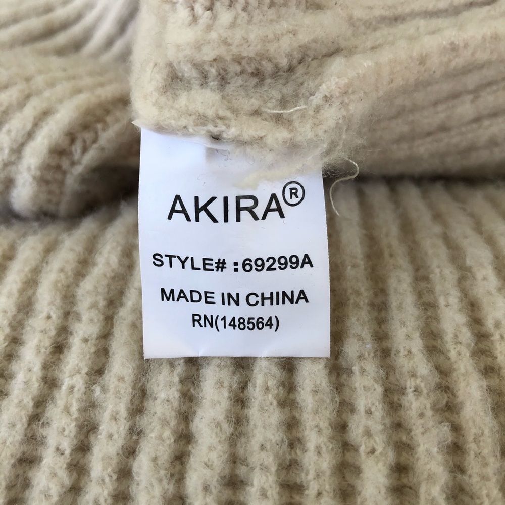 AKIRA All Day Every Day Basic Turtleneck Dress - Picture 10 of 12